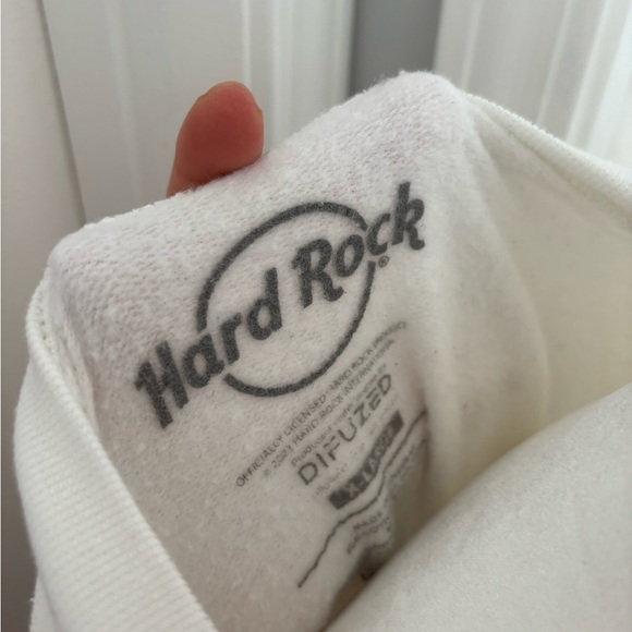 Hard Rock Cafe White Crewneck - Picture 5 of 5